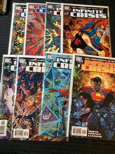 DC Comics - Infinite Crisis #1-7 - George Perez Variant Covers-Key ...