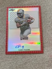 CASEY FILKINS 2020 Leaf Army All-American Autograph #3/3 Stanford Cardinal