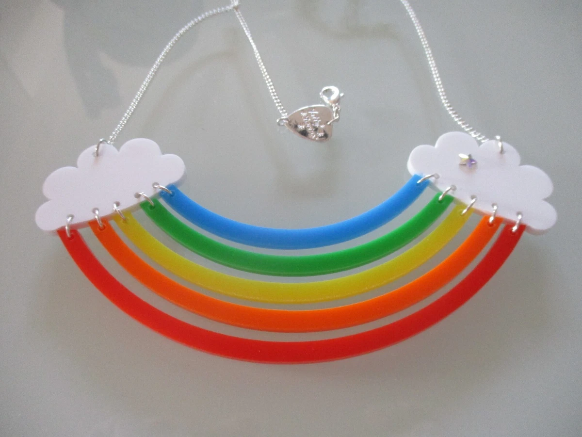 Tatty devine rainbow necklace clearance