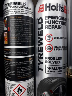 TyreWeld Pannenreparatur Medium bis 16'' Reifenlöcher x 2