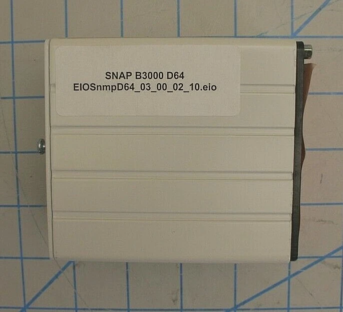 SNAP-ENET-D64/ETHERNET PROCESSOR I-O 10 BASE-T-100 BASE-TX SNAP B3000D64/OPTO 22 - Image 4 of 4