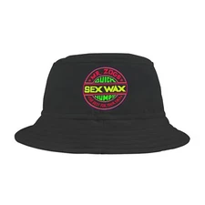 Mr. Zogs Sex Wax Neon Logo Black Bucket Hat Outlaw Surf