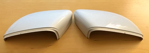 Used OEM 2010-2014 VW GTI/GOLF/GOLF R Candy White Mirror Caps 5KO 857 537/8 B9A
