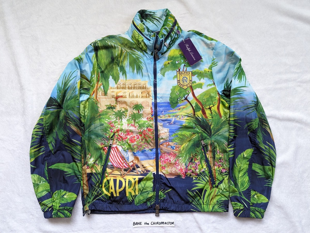 NWT $1695 Ralph Lauren Purple Label Capri Printed Hooded NWT $1695 Ralph Lauren Purple Label Capri Printed Hooded