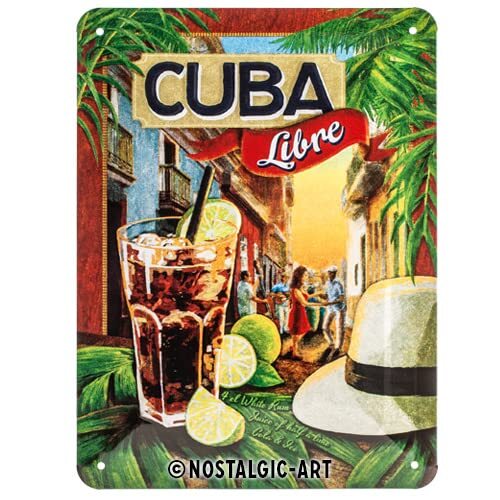 Nostalgic-Art 40361132614 Targhe, Metallo, Multicolore, 20x0x15 (q6w)