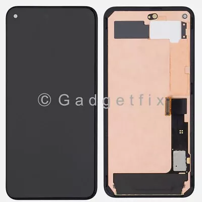 For Google Pixel 5 OLED Display LCD Touch Screen Digitizer+ Frame Replacement