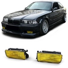 2 antibrouillard jaune look origine BMW série 3 E36 berline coupé compact cab
