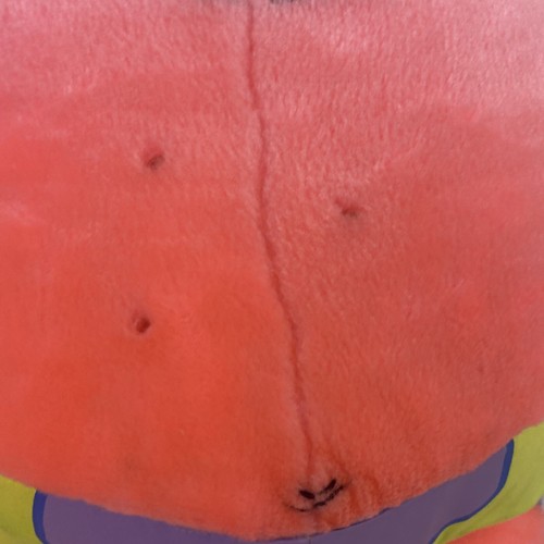 Patrick Star selten 2002 Nanco Nickelodeon 29,5 Zoll Spielzeug Plüschtier - Bild 3 von 12