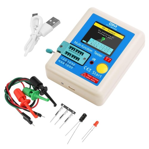 Transistor-Tester, multifunktionaler TFT Transistor-Tester mit One-Key-Bedien... - Bild 7 von 7