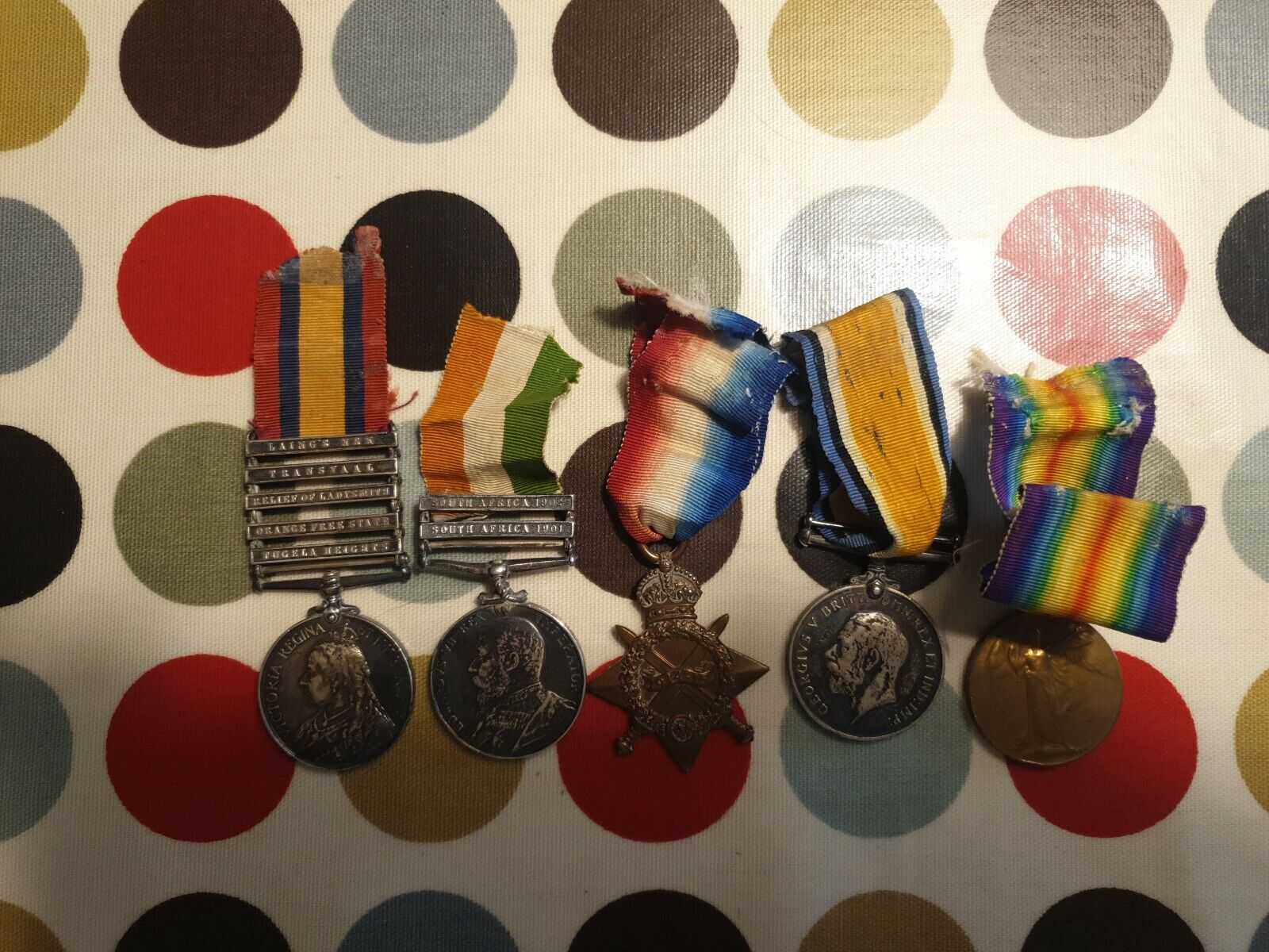 South Lancashire Second Boer War & World War 1 Medals from Warrington 