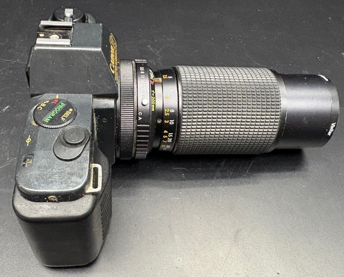 Vintage CANON T50 PROGRAMMABLE 1:35 80-200 Zoom Lens JAPAN | eBay