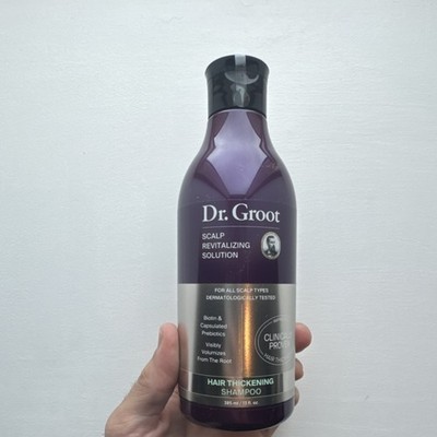 Dr. Groot Scalp Revitalizing Solution Shampoo Biotin Hair Thickening 13 fl oz