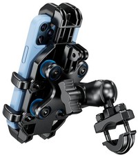 Motorcycle Phone Holder with Vibration Dampener, Anti-Shake