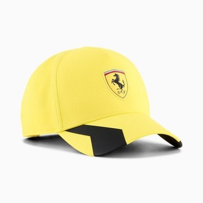 PUMA Ferrari Yellow Cap Scuderia Motorsport Baseball Hat Racing Snapback Unisex