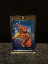 Topps Finest Vince Carter NUMBERED 34/125 NBA LEGEND/HOF/TV PERSONALITY