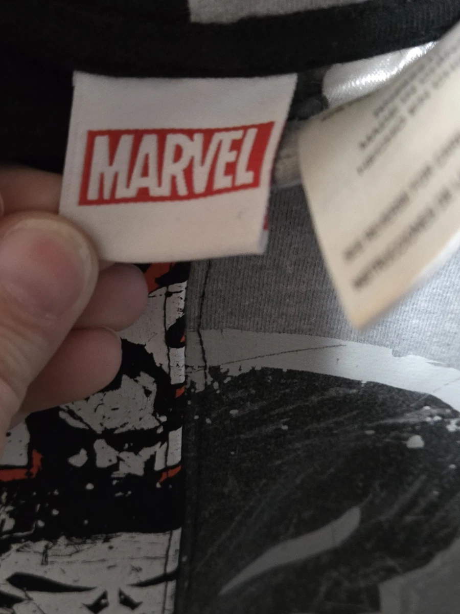 Sudadera con capucha grande para hombre Marvel Comics The Punisher con estampado gráfico