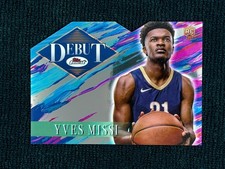 2024-25 Topps Finest (RC) - Debut Die-Cut - Yves Missi - Pelicans - #D-19
