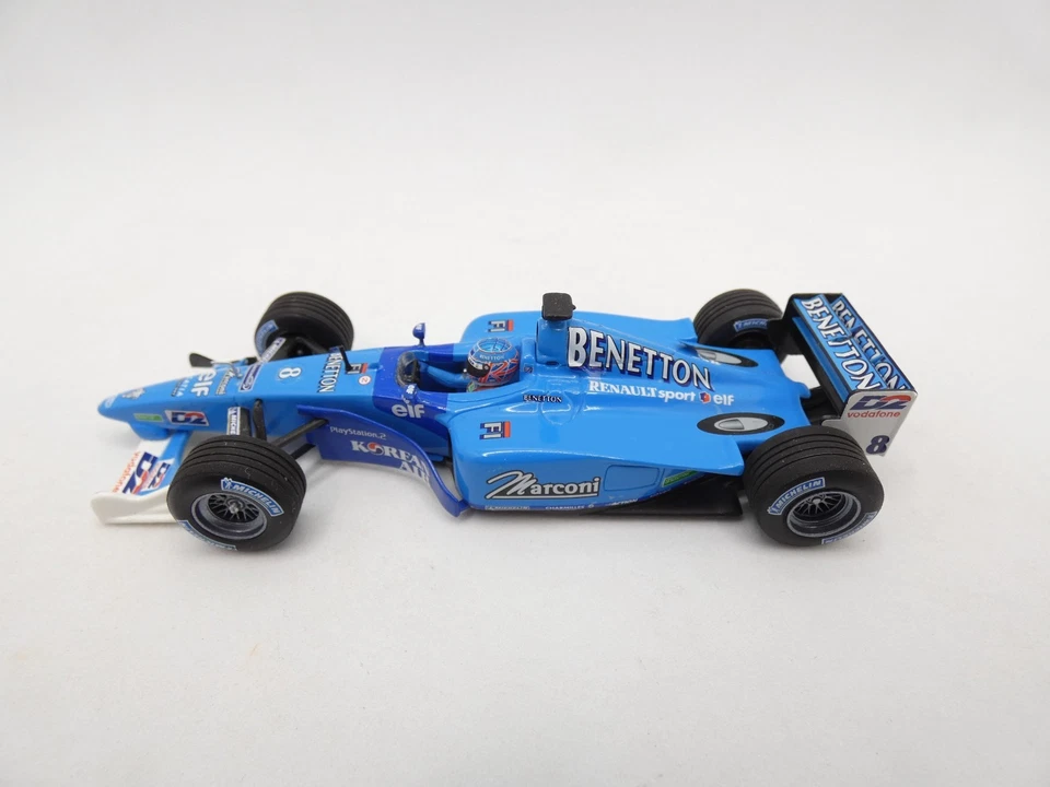 Benetton Renault Showcar 2001 Jenson Button #8 1/43 Minichamps F1 Formula 1 - Immagine 2 di 3