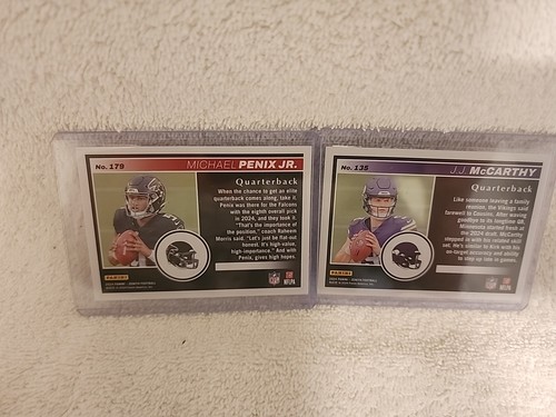 Zenith Penix And McCarthy Rc Cards - Bild 2 von 2