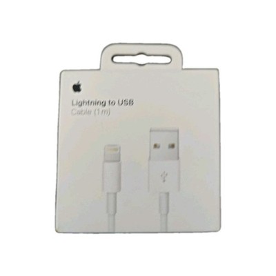 Genuine Apple Lightning to USB Cable - Model A1480 - 1M - NEW (Open Box)