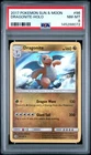 2017 POKEMON SUN & MOON #96 DRAGONITE-HOLO PSA 8