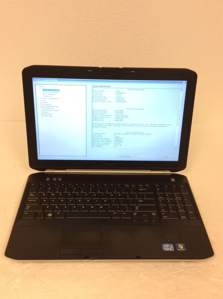 Dell Latitude E5520 for sale - eBay