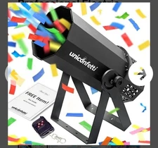 Professional Confetti Machine 1500W Blower w/ Wireless Remote