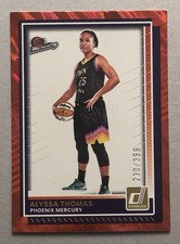 Donruss Alyssa Thomas #110 2025 WNBA Red Lava Holo /399
