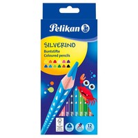Pelikan Silverino Buntstifte Farbsortiert, 12 St.