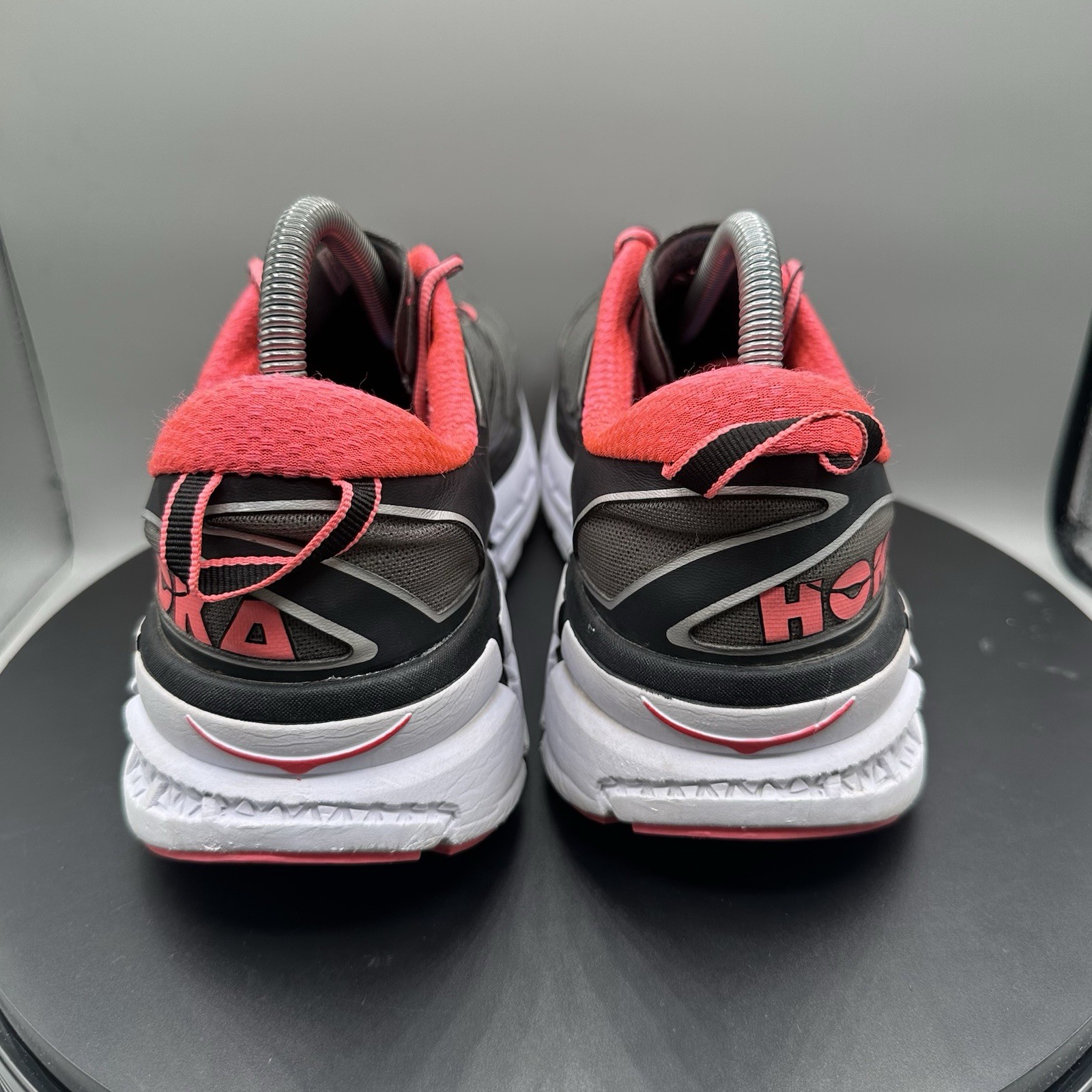 Hoka One One Odyssey Running Shoes Women 10 Gray/Pink thumbnail 5