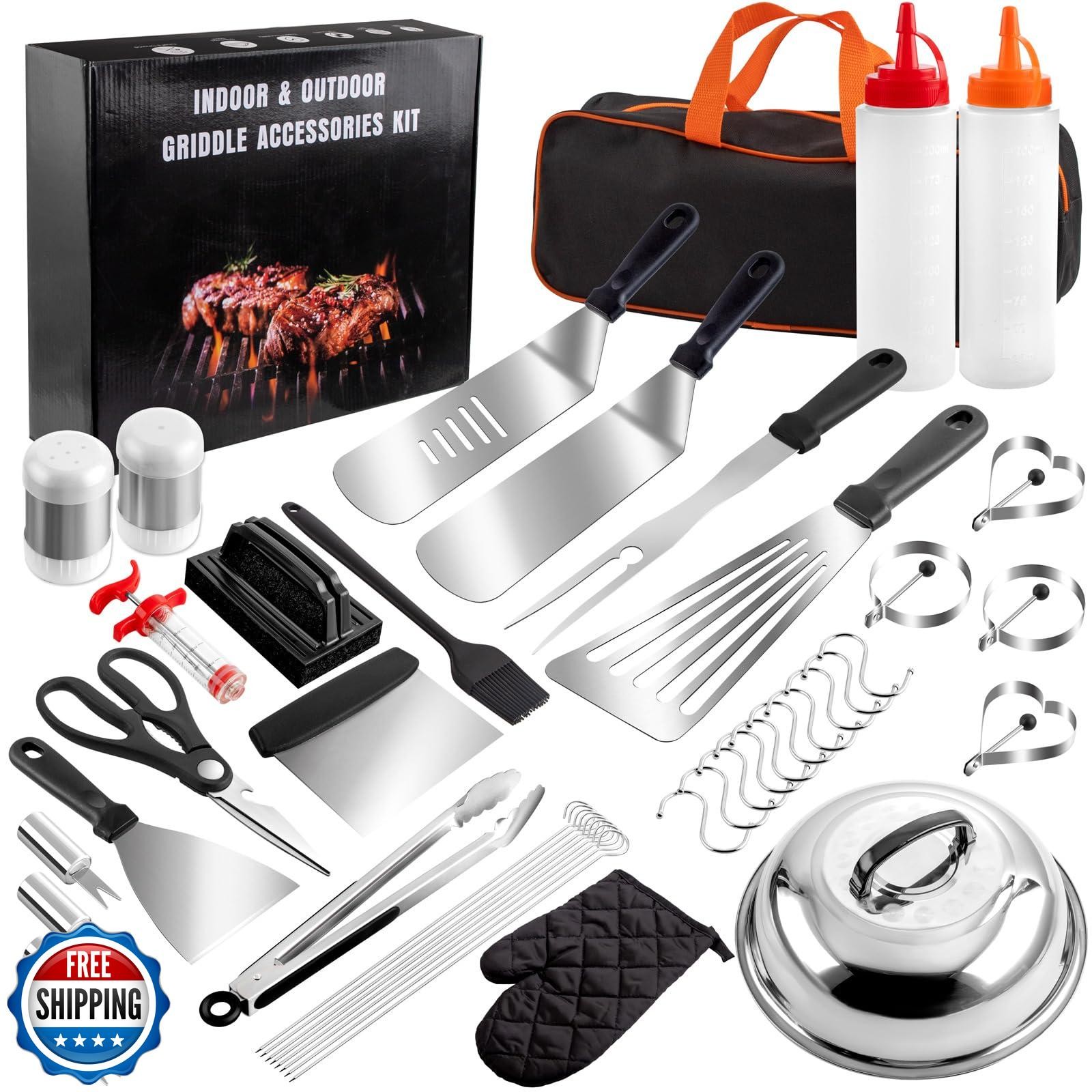 Supernal 45pcs Blackstone Griddle Accessories Set with Upgraded Tools