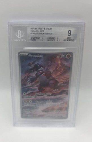 Groudon graded BGS 9 for sale on eBay