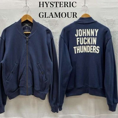 Hysteric Glamoryork Dolls Johnny Thunders Sweatshirt Ma-1 Bomber Jacket Stadium