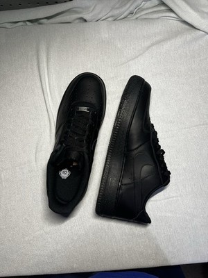 Nike Air Force One Black Men's Size 12 DEADSTOCK Original Box 07