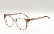 Bebe BB5208 200 Topaz Animal Cat Eye Authentic Eyeglass Frames 52-17