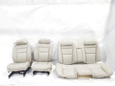 00 01 02 Cadillac Eldorado Set Front And Rear Beige Leather Seats Low Miles 00 01 02 Cadillac Eldorado Set Front And Rear Beige Leather Seats Low Miles