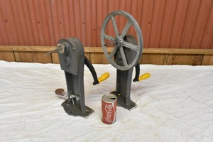 Vintage Newmade Cast Iron Manual Film Reel Rewinders Dynamic X-3 Parts