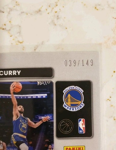 2021-22 Donruss Optic Stephen Curry Warriors T-Minus Lime Green Prizm SP 39/149 - Picture 2 of 3