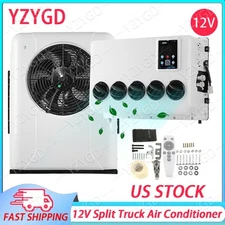 12000 BTU Truck Cab Air Conditioner 12V Split AC Fits Semi Trucks RV Caravan Bus