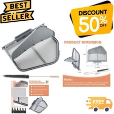 Washable Dryer Lint Trap Replacement with Cleaner Brush for Multiple Models