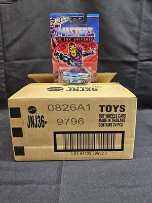 Case (24) Hot Wheels Silver Series Bone Shaker Masters Of The Universe Skeletor 