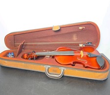 Erich Rieger Korea A440 No.1531 4/4 Violin Full Size Solid Wood Case 501 Outfit