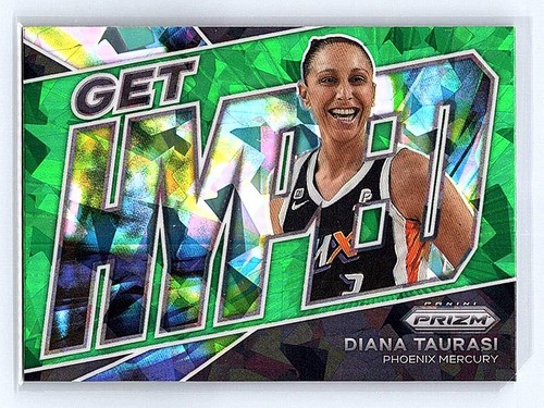 Diana Taurasi [Green Ice] #14 2022 Panini Prizm WNBA Get Hyped card