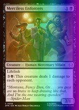 MTG Magic the Gathering Merciless Enforcers (58/314) Marvel's Spider-Man NM FOIL