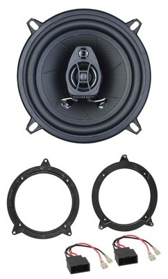 Ground Zero 13cm 2-Way 110Watt Speakers for BMW 3 Series 1998-2005 Front Door Car