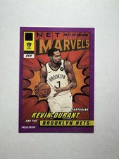 2021-22 Panini Donruss Net Marvels Press Proof Purple Kevin Durant #8