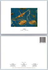 Continental Libra Balance Zodiac Postcard