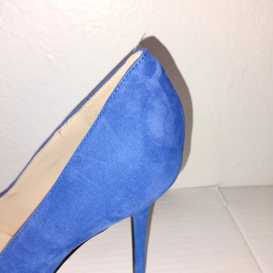 Zapatos de salón Nine West Bliss punta puntiaguda azul talla 12 Foto 2 de 4