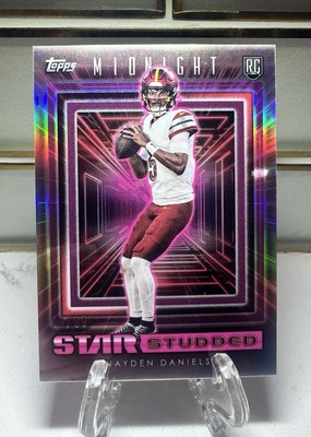 2024 Topps Midnight Jayden Daniels Star Studded Rookie /99 Commanders SSP
