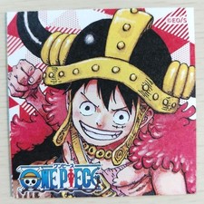 One Piece Luffy Natsucomi Bonus Sticker Seal Novelty Item New